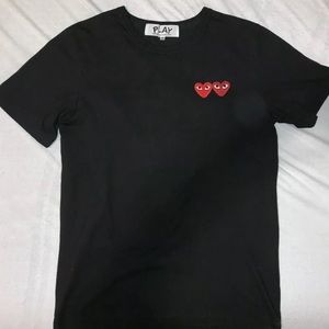 Comme des Garcons CDG Play Double Red Heart